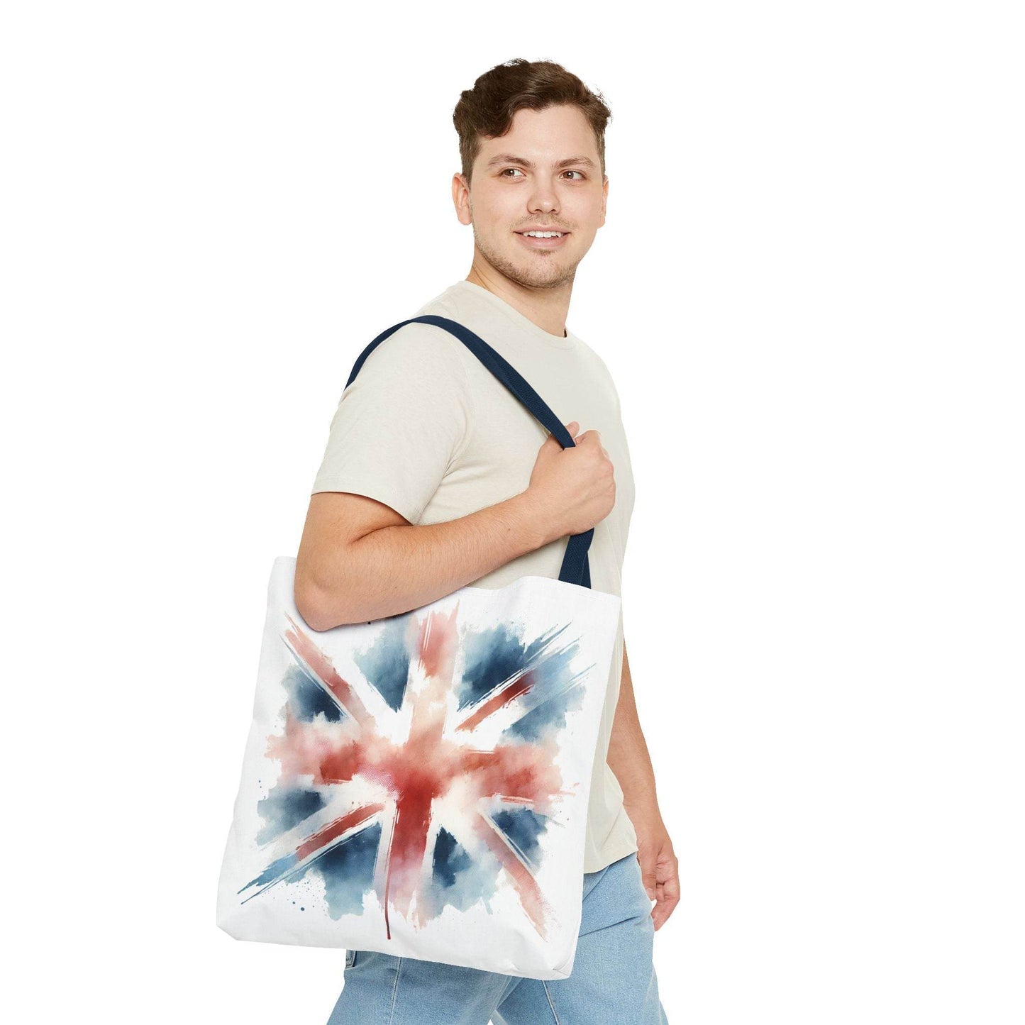 Union Flag Watercolour Tote Bag - PerriWorks Publishing