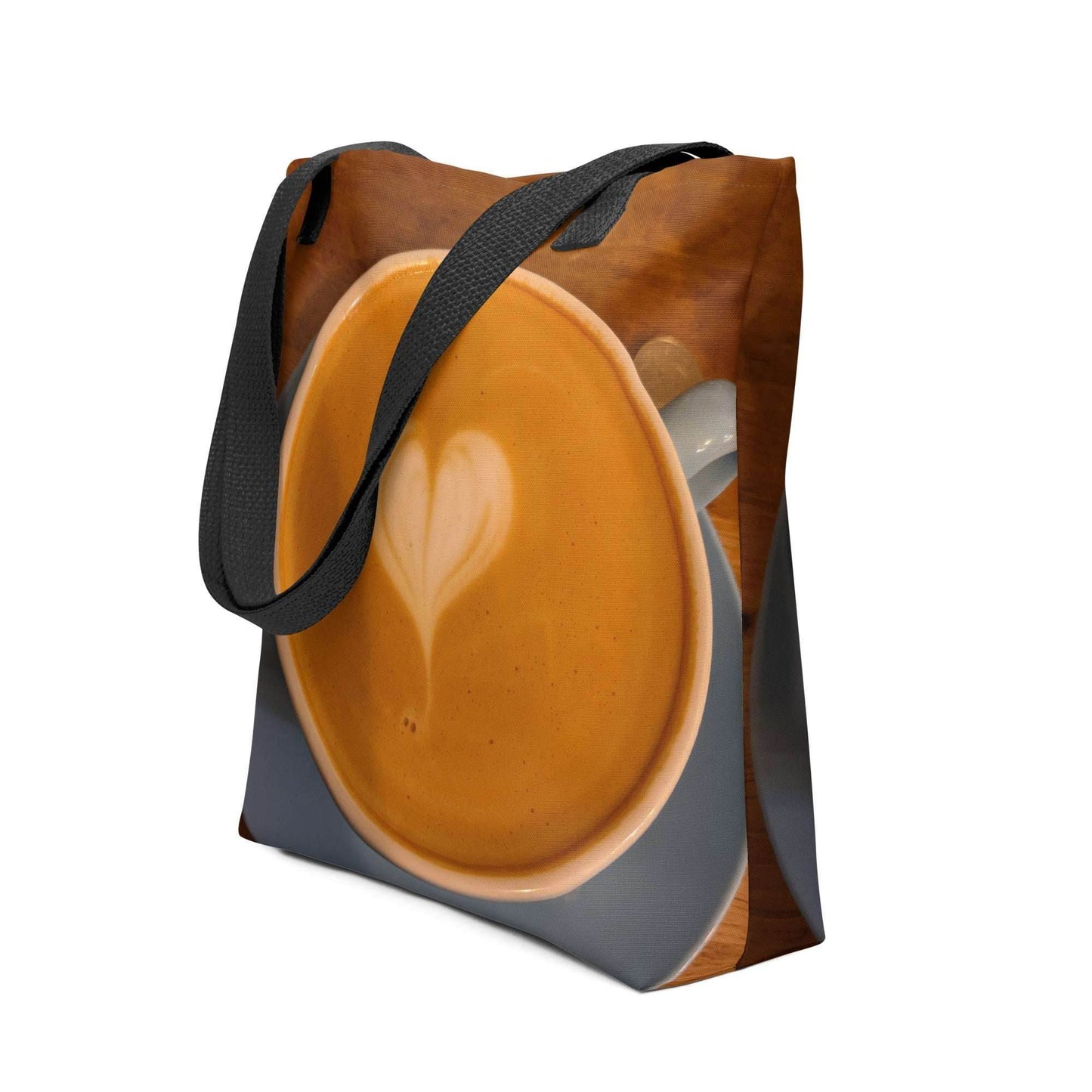 My Love of Coffee Tote Bag for Women - PerriWorks Publishing