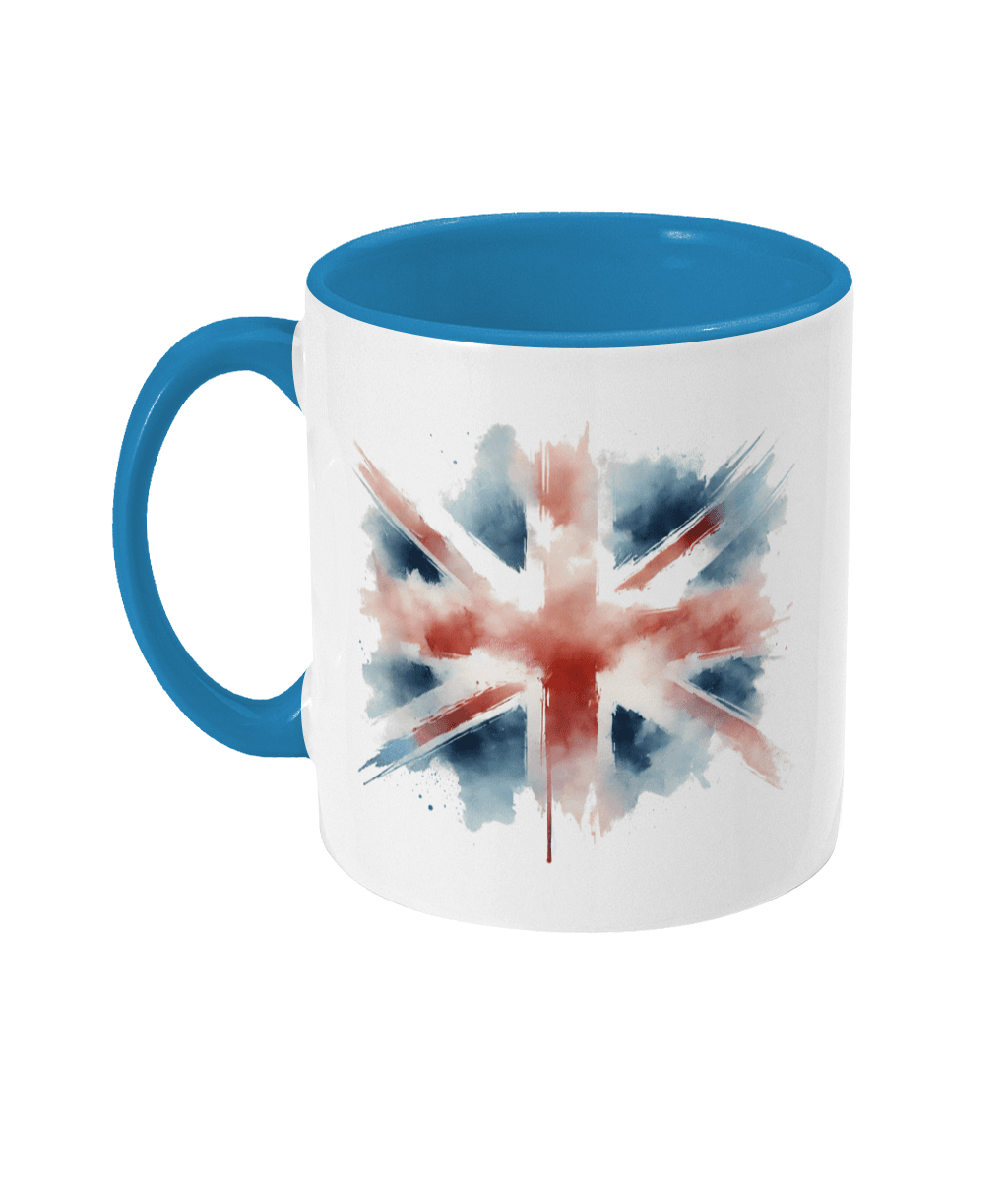 Two Toned Union Flag Mug - PerriWorks Publishing