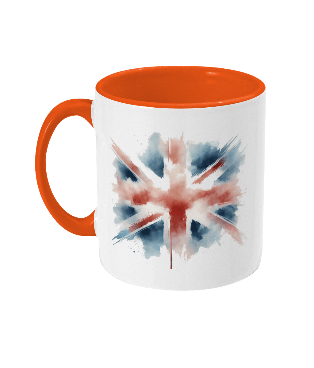 Two Toned Union Flag Mug - PerriWorks Publishing