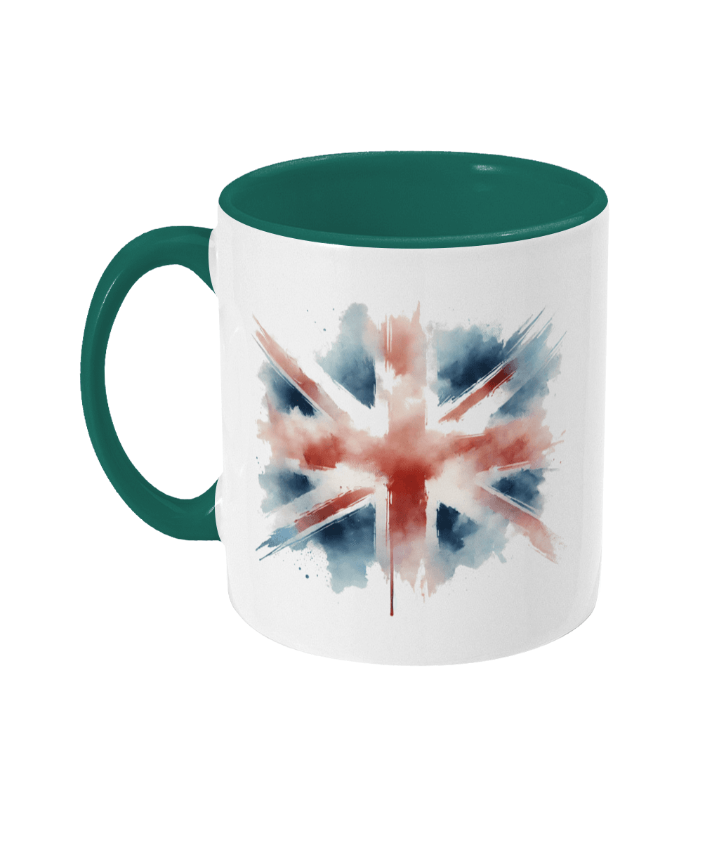 Two Toned Union Flag Mug - PerriWorks Publishing