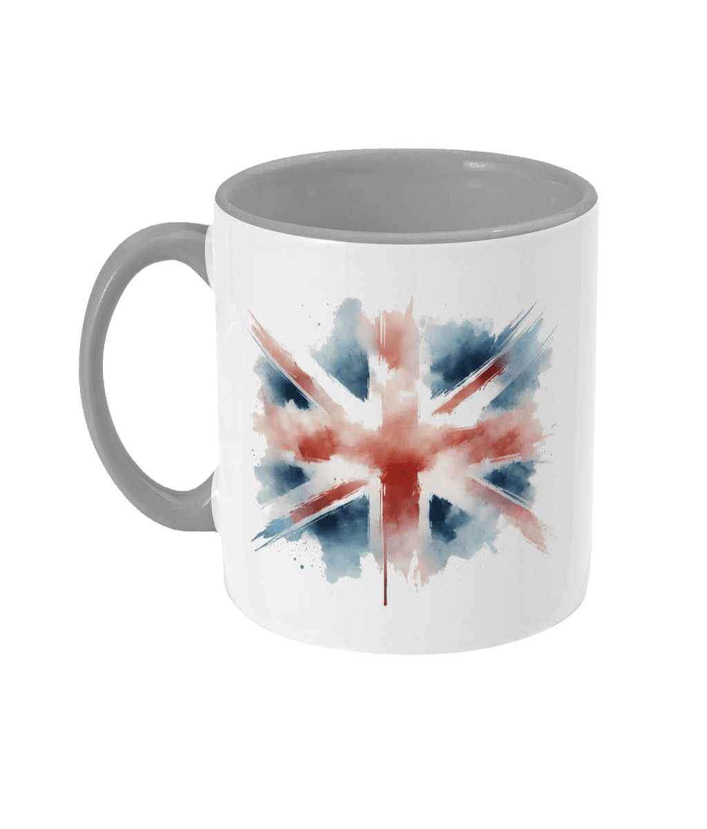 Two Toned Union Flag Mug - PerriWorks Publishing