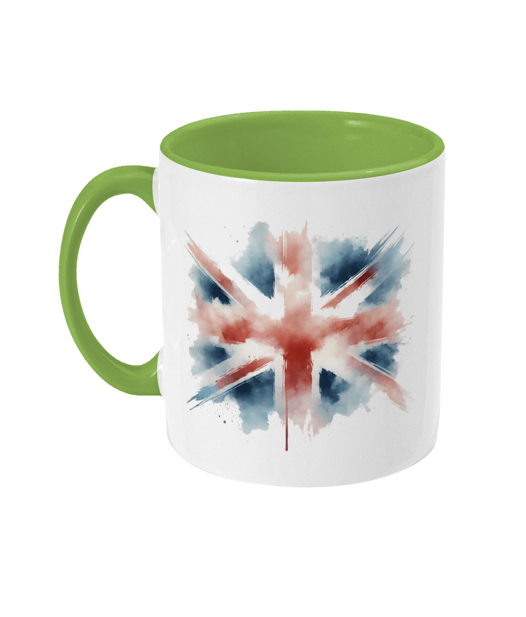 Two Toned Union Flag Mug - PerriWorks Publishing