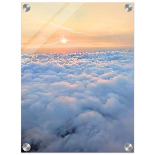 Head in the Clouds Acrylic Print - PerriWorks Publishing