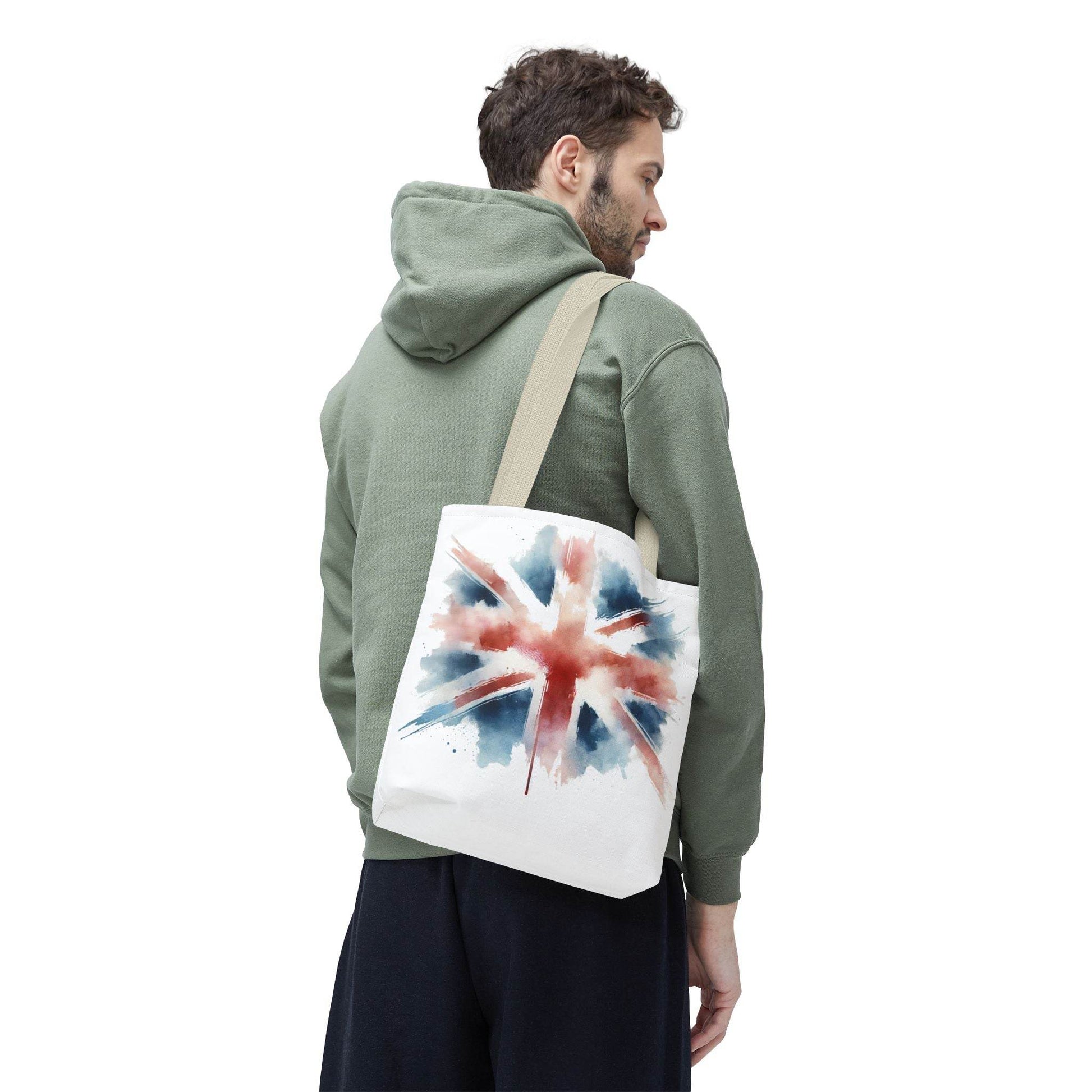 Union Flag Watercolour Tote Bag - PerriWorks Publishing