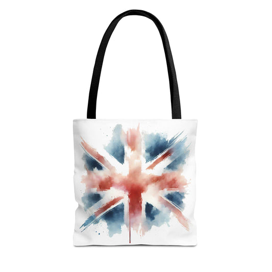 Union Flag Watercolour Tote Bag - PerriWorks Publishing