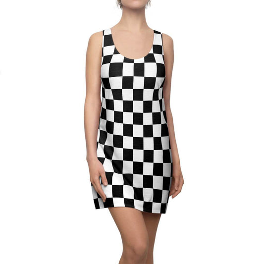 Black & White Checker Dress - PerriWorks Publishing