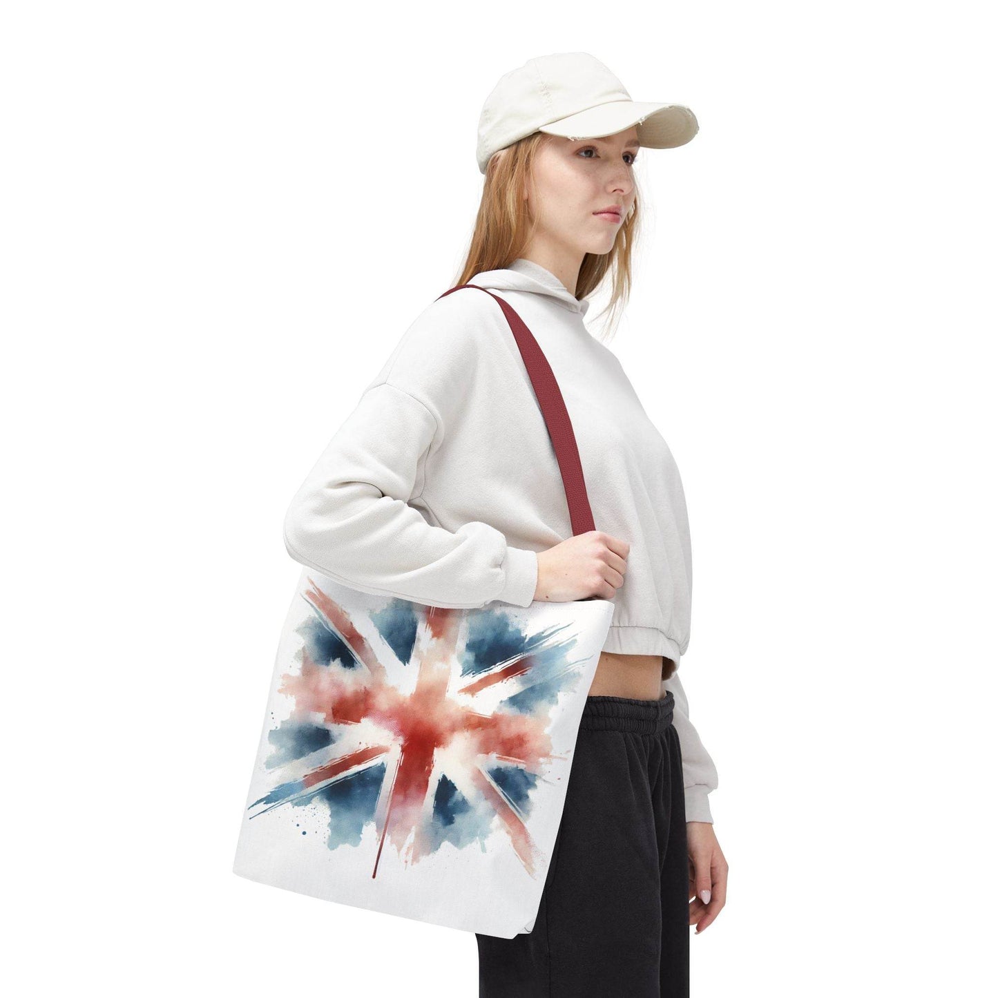 Union Flag Watercolour Tote Bag - PerriWorks Publishing