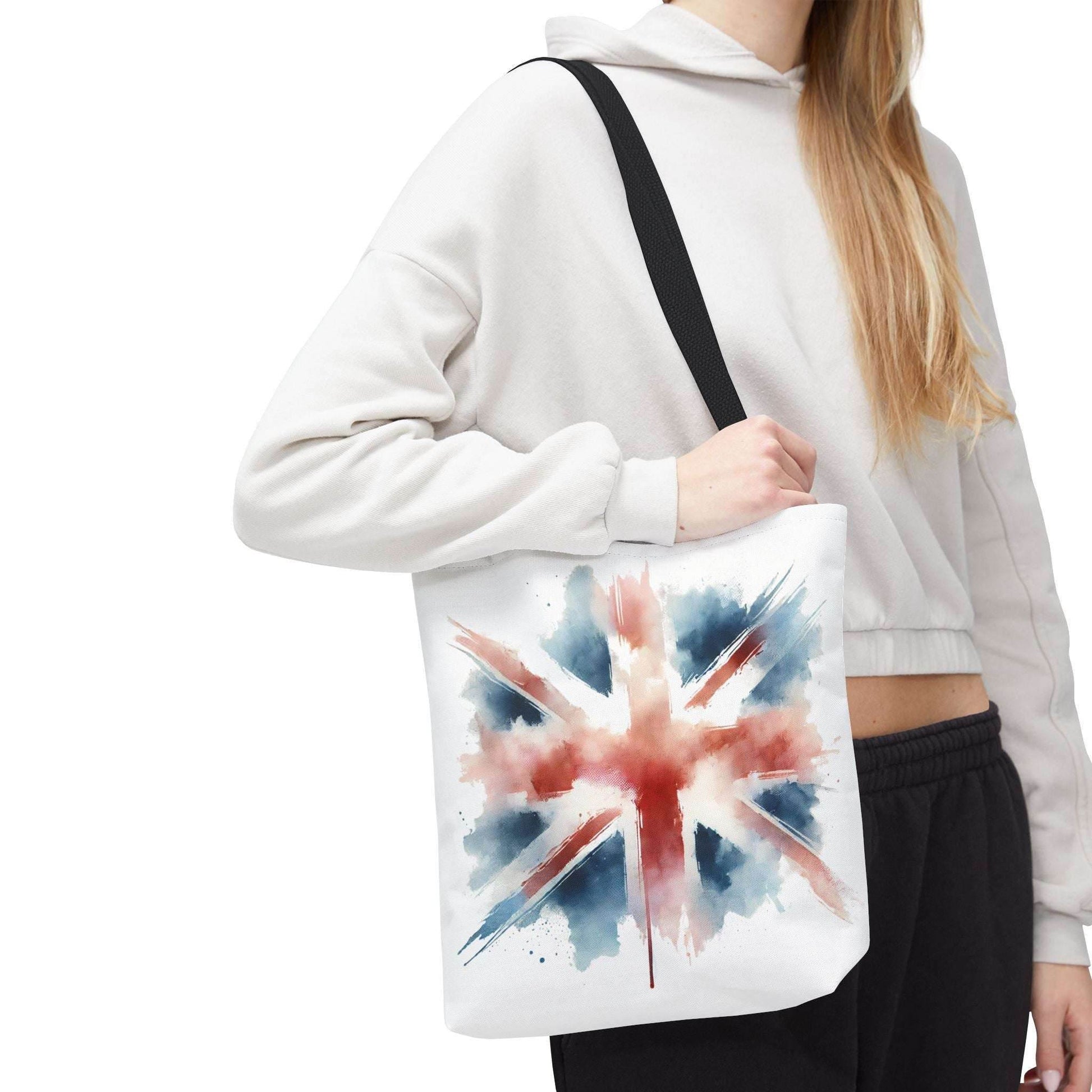 Union Flag Watercolour Tote Bag - PerriWorks Publishing