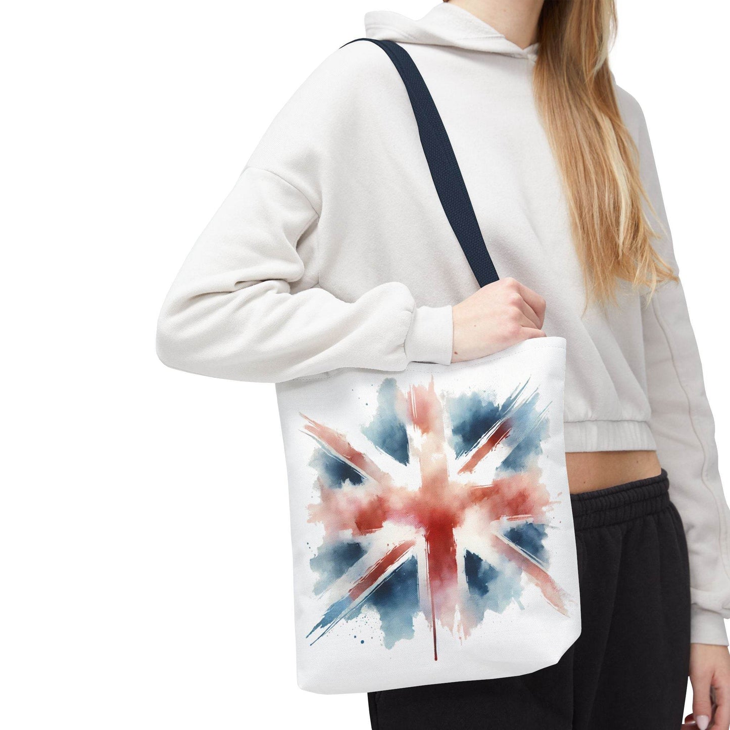 Union Flag Watercolour Tote Bag - PerriWorks Publishing
