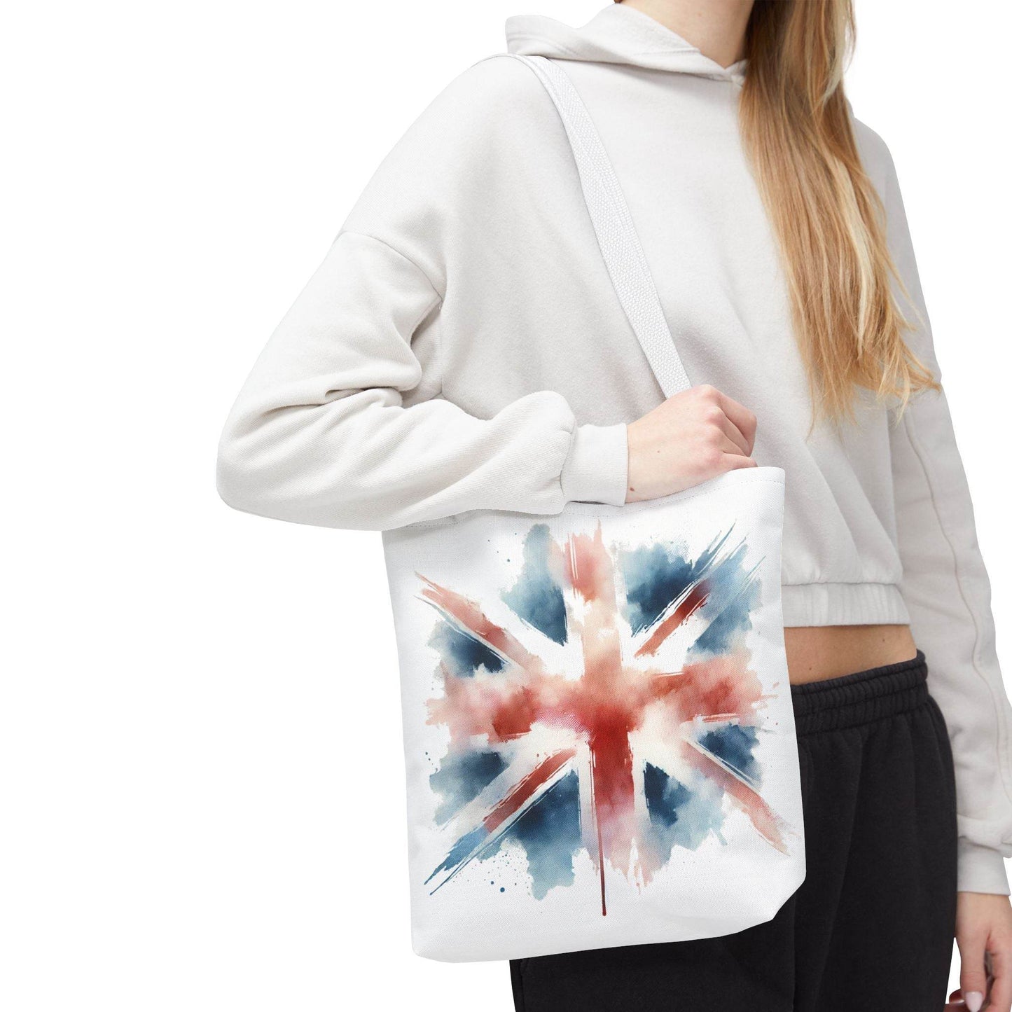 Union Flag Watercolour Tote Bag - PerriWorks Publishing