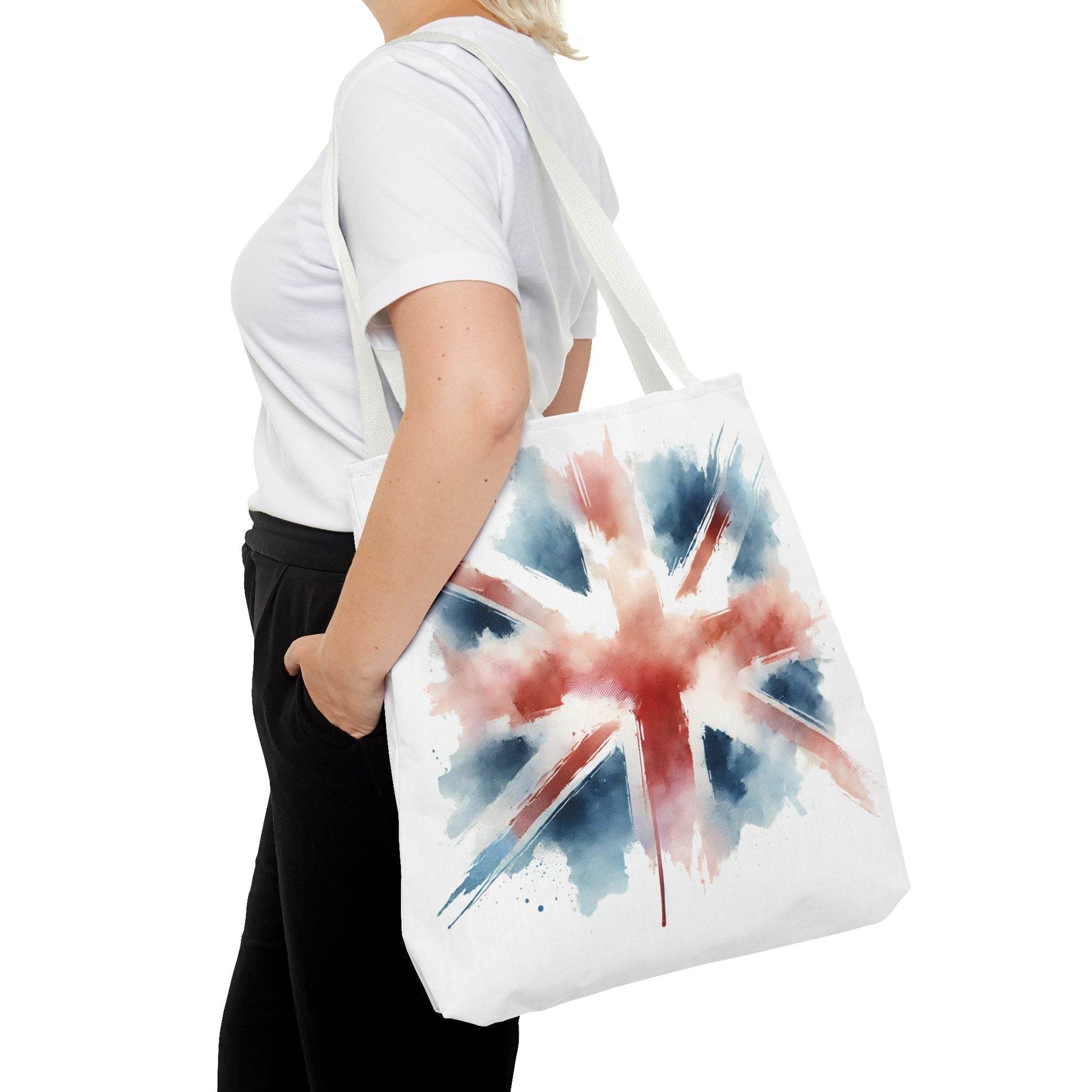 Union Flag Watercolour Tote Bag - PerriWorks Publishing