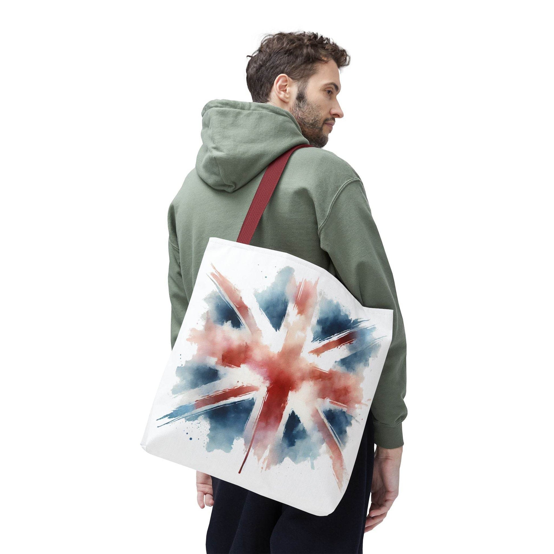 Union Flag Watercolour Tote Bag - PerriWorks Publishing