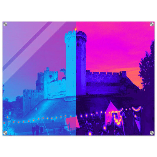 Castle Colours Acrylic Print - PerriWorks Publishing