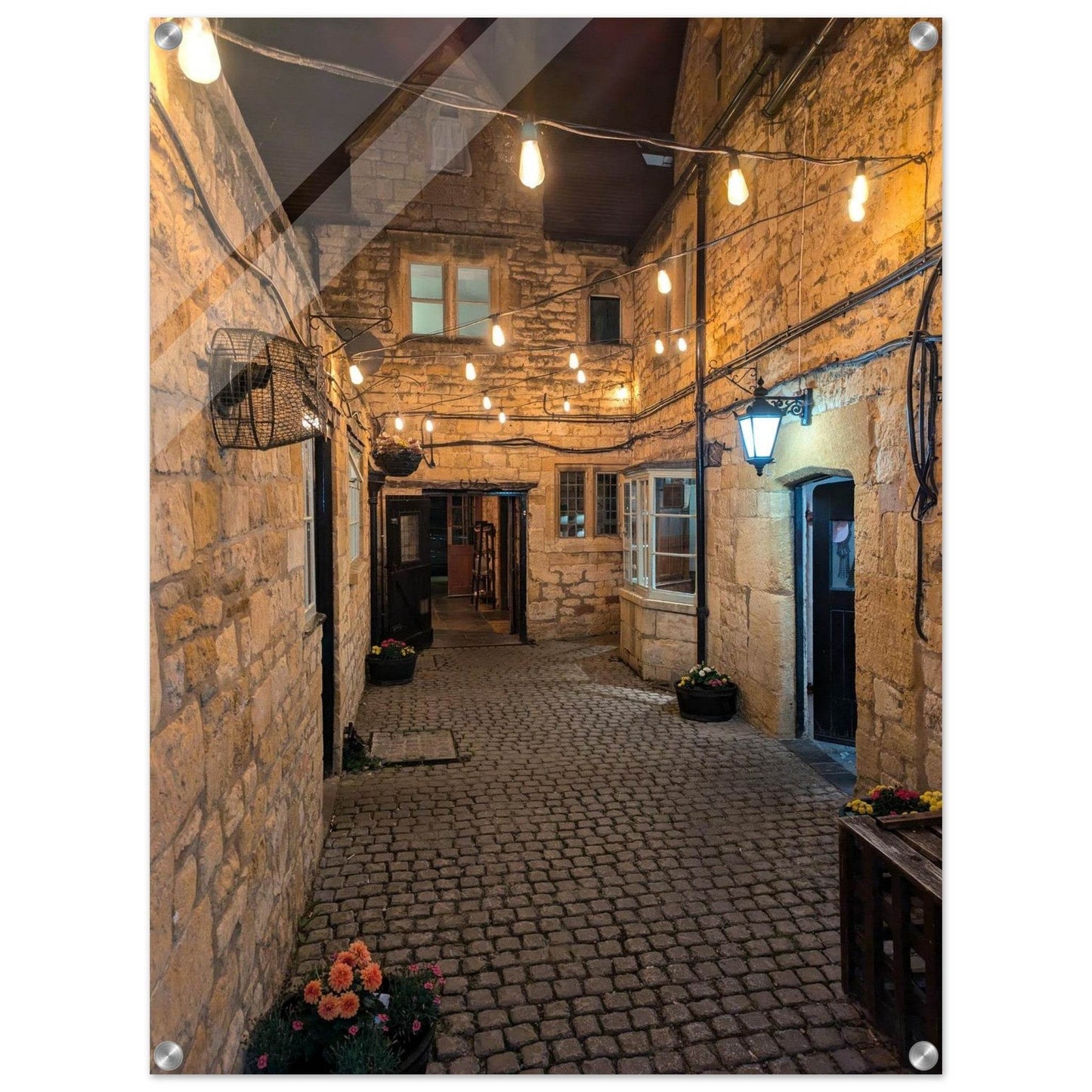 Chipping Campden Alley Acrylic Print - PerriWorks Publishing