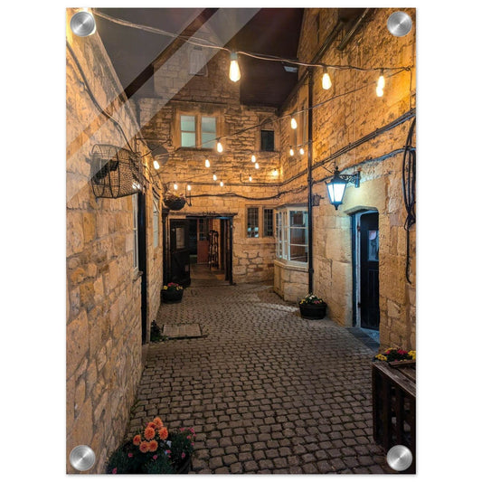 Chipping Campden Alley Acrylic Print - PerriWorks Publishing