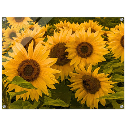 Sunflowers Acrylic Print - PerriWorks Publishing