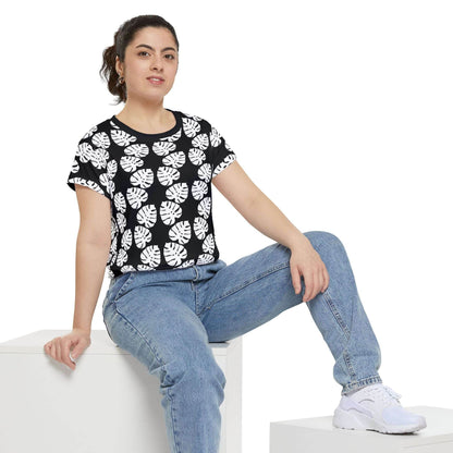 Women’s Casual Leafed T-Shirt - PerriWorks Publishing
