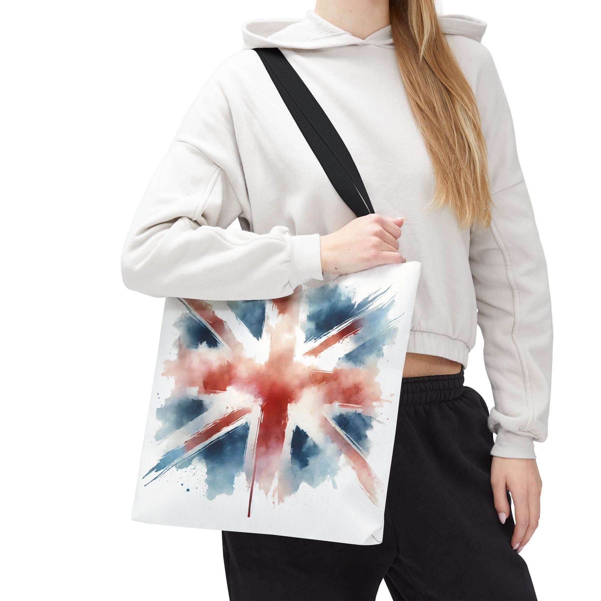 Union Flag Watercolour Tote Bag - PerriWorks Publishing