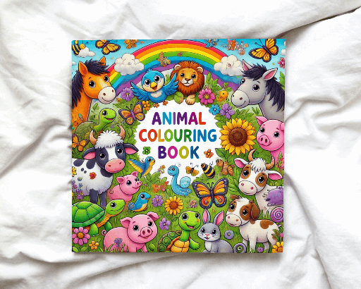Animal Colouring Book - PerriWorks Publishing