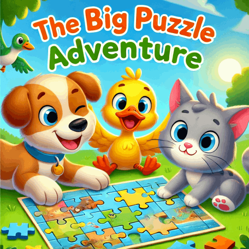 The Big Puzzle Adventure - Children's Storybook - PerriWorks Publishing