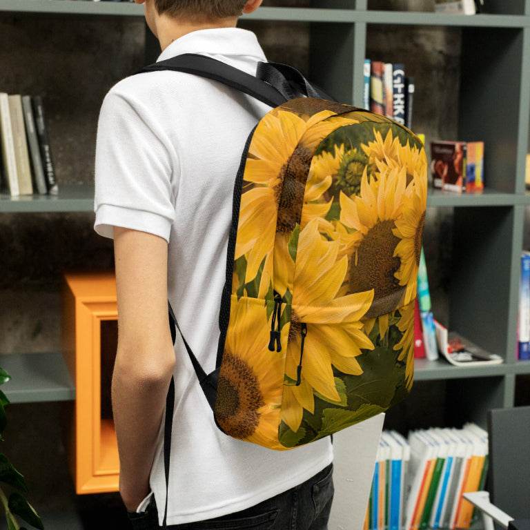 Sunflowers Backpack - PerriWorks Publishing