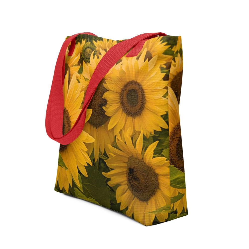 Sunflowers Tote Bag for Women - PerriWorks Publishing