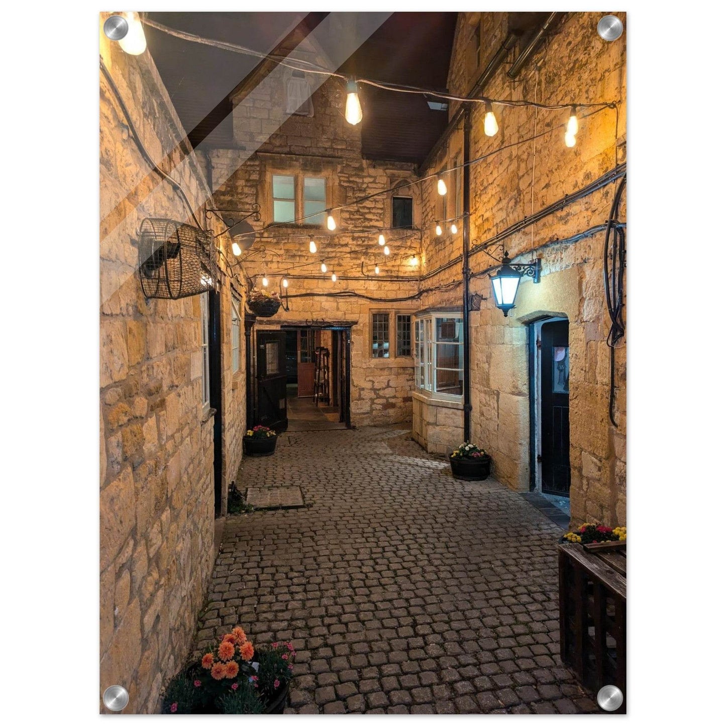 Chipping Campden Alley Acrylic Print - PerriWorks Publishing