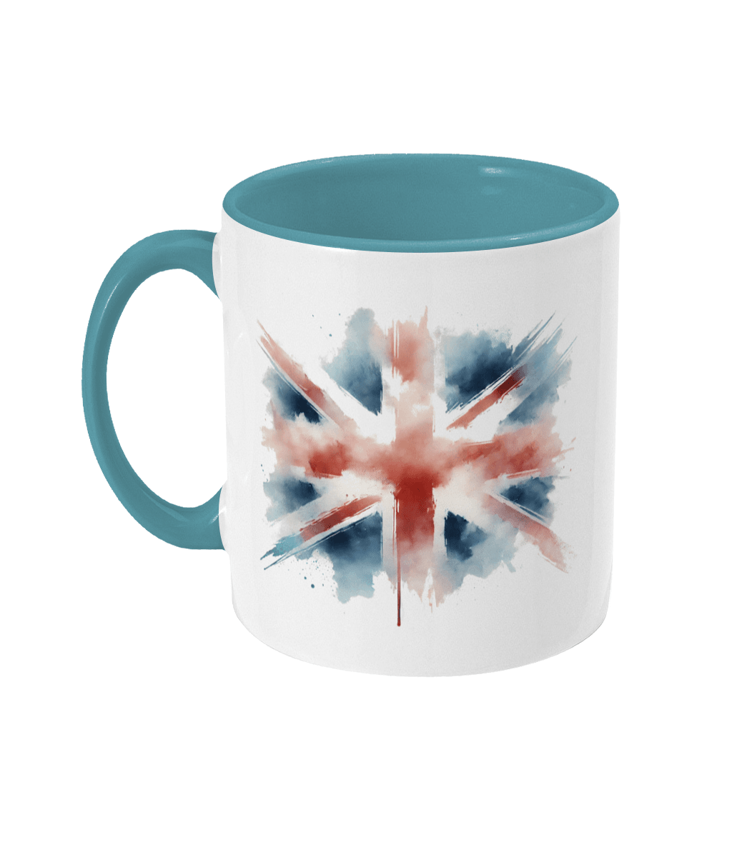 Two Toned Union Flag Mug - PerriWorks Publishing