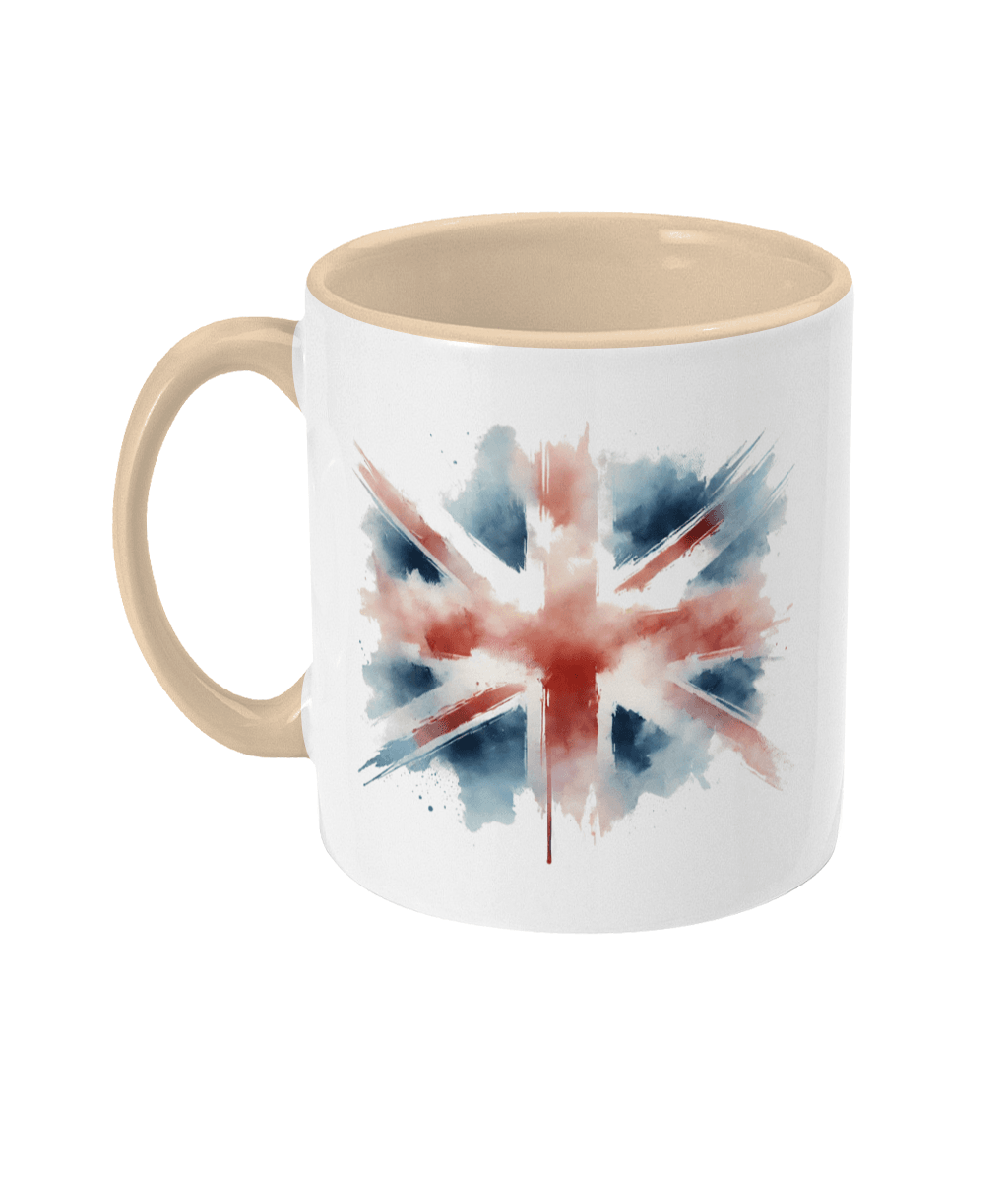 Two Toned Union Flag Mug - PerriWorks Publishing