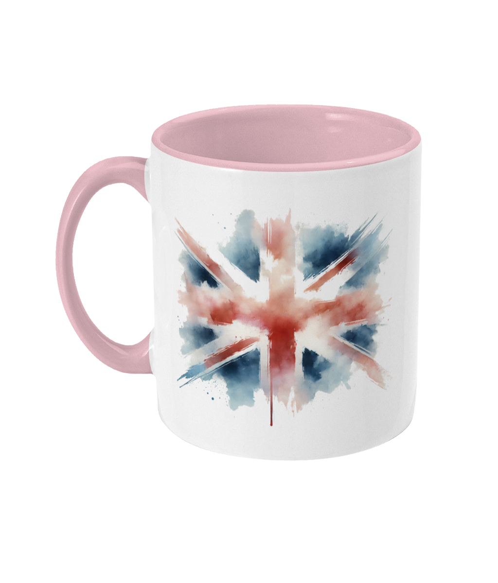 Two Toned Union Flag Mug - PerriWorks Publishing