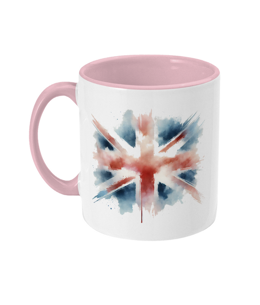 Two Toned Union Flag Mug - PerriWorks Publishing