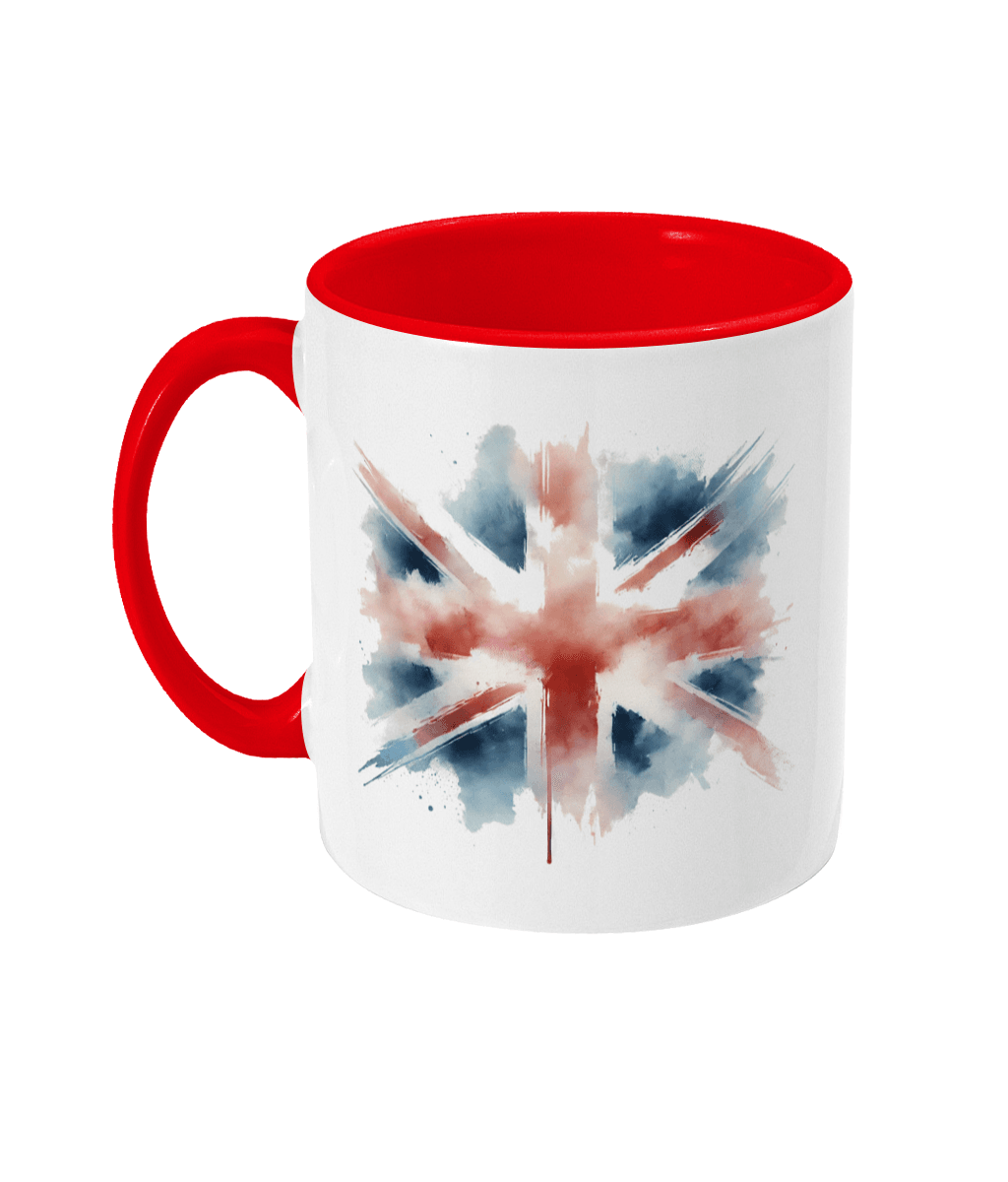 Two Toned Union Flag Mug - PerriWorks Publishing