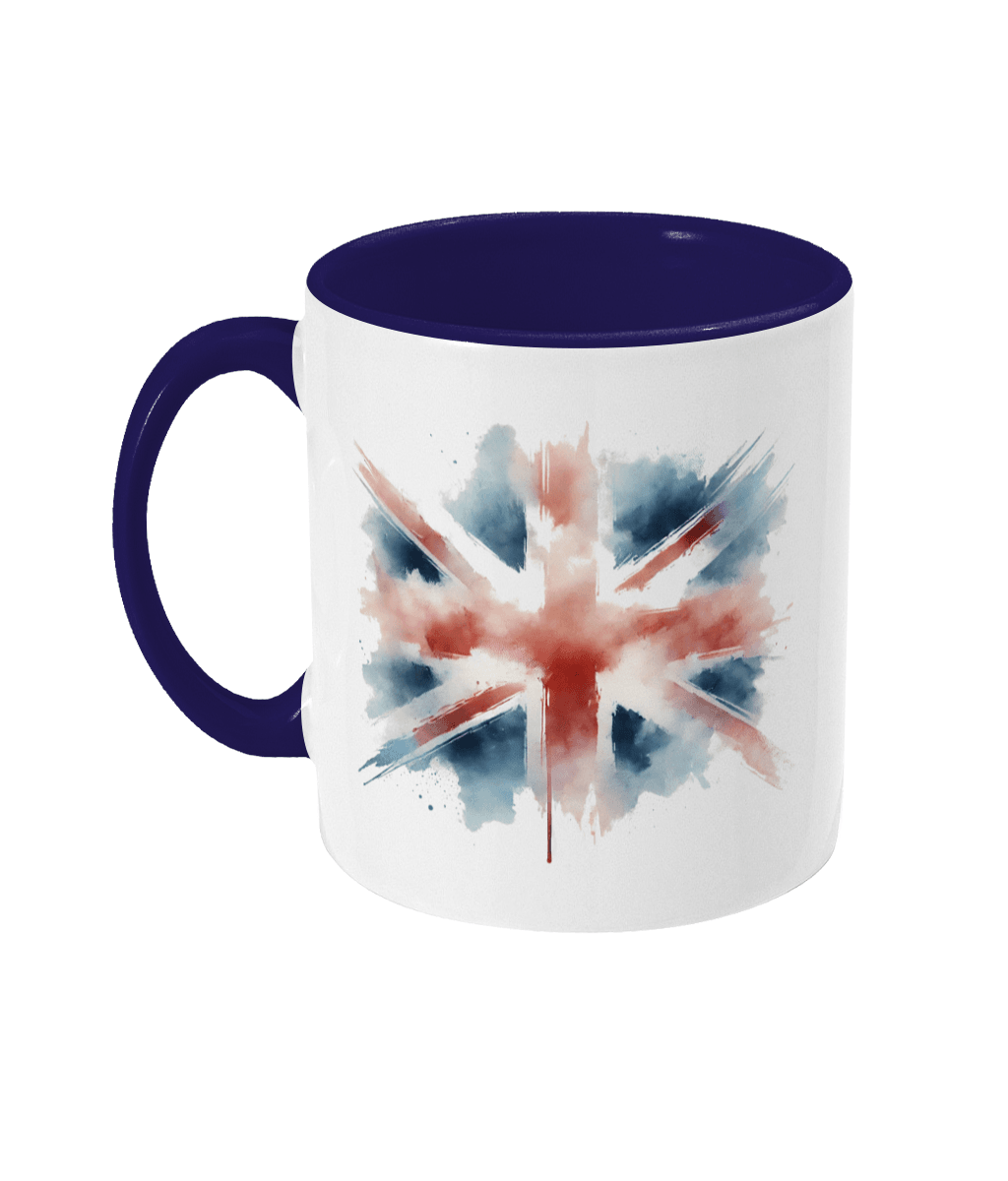 Two Toned Union Flag Mug - PerriWorks Publishing