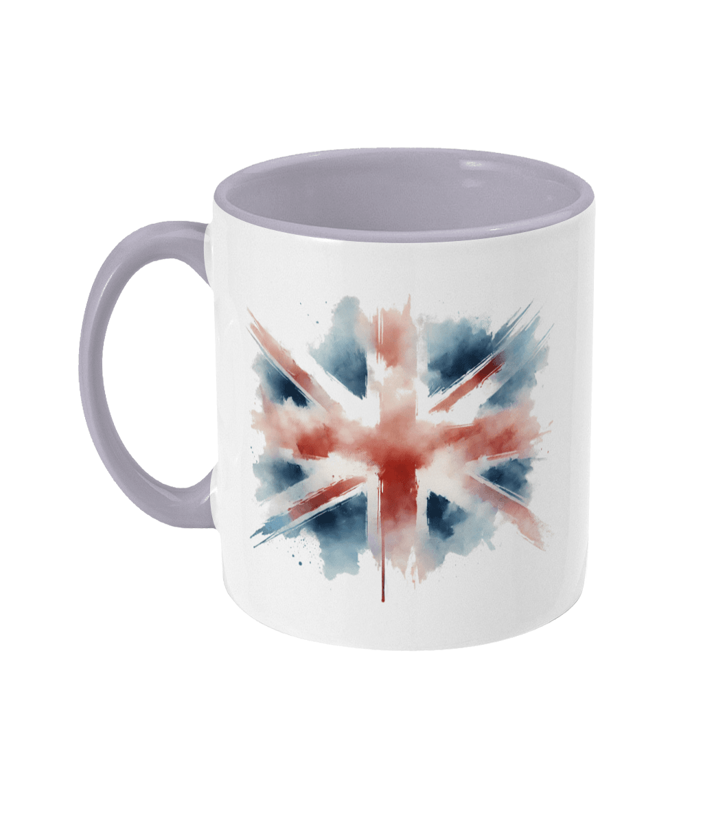 Two Toned Union Flag Mug - PerriWorks Publishing