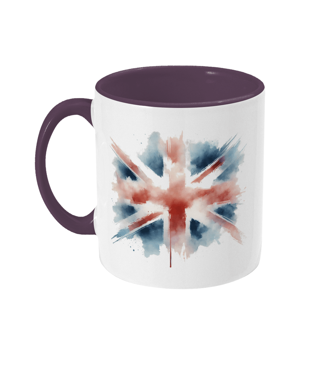Two Toned Union Flag Mug - PerriWorks Publishing